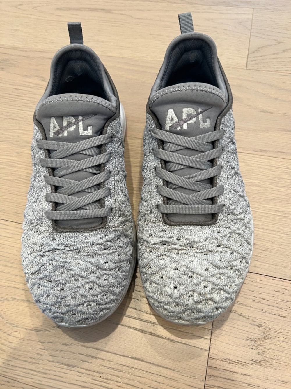 APL TechLoom Knit Women’s Sneakers — Gray Ombré